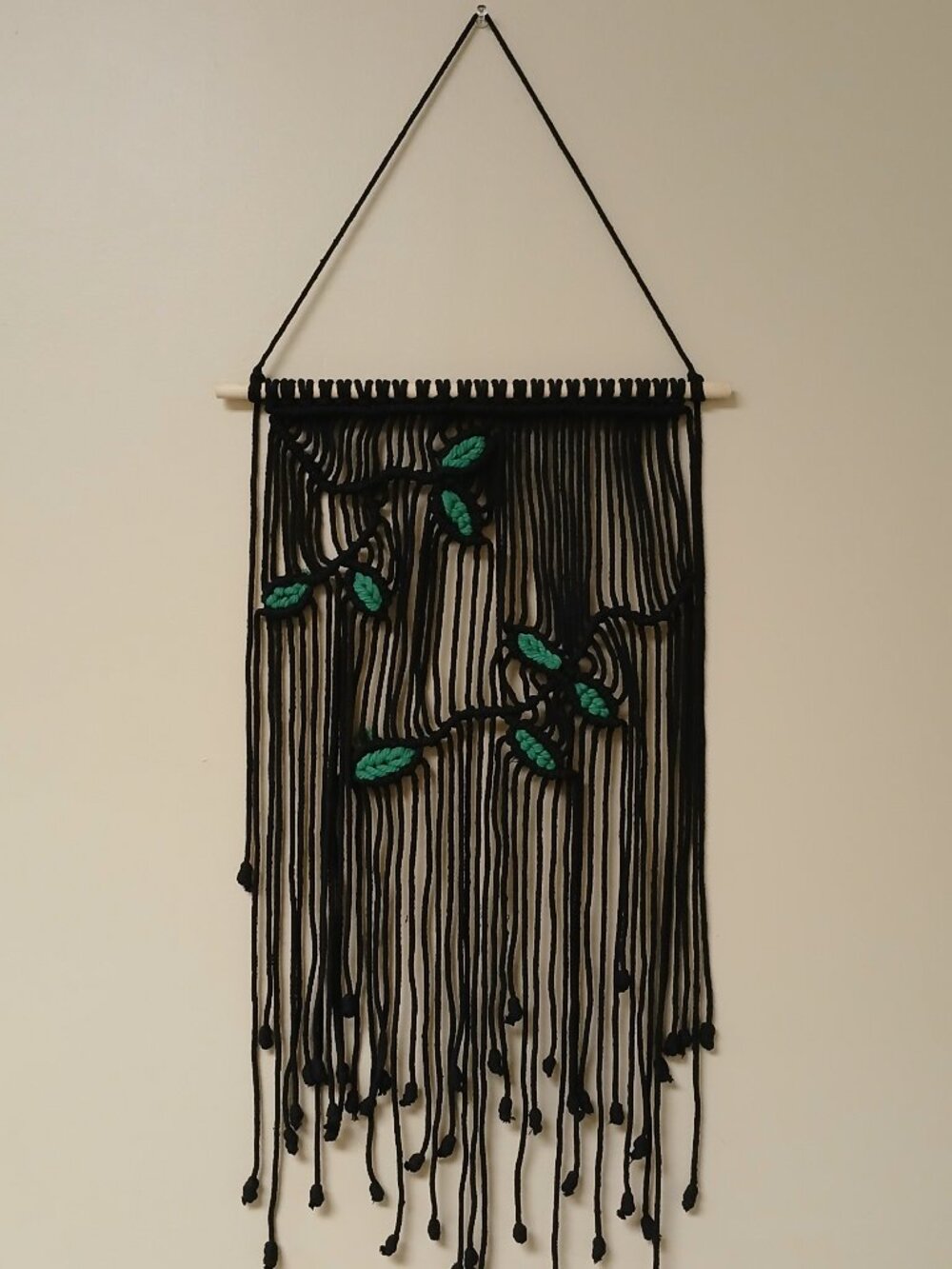 Macrame Leaves Wall Hanging
